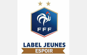 L'Ecole de foot de nouveau labellisée par la FFF